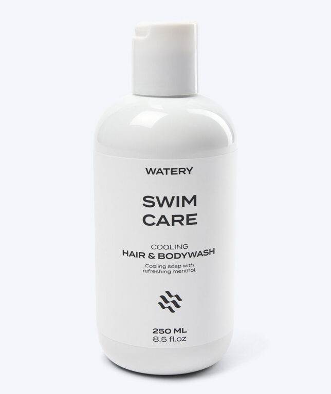 Watery Cooling Hair & Bodywash til restituation - Swimmers - Anti klor shampoo og sæbe
