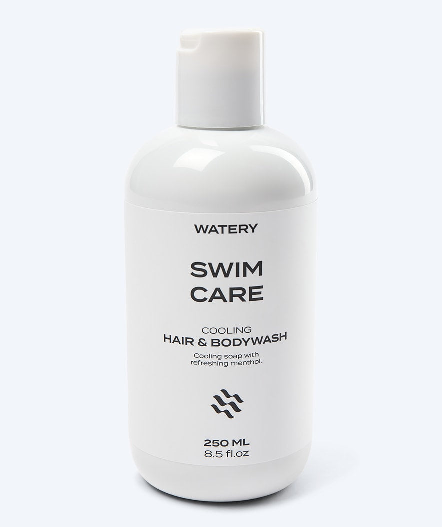 Watery Cooling Hair & Bodywash til restituation - Swimmers - Anti klor shampoo og sæbe